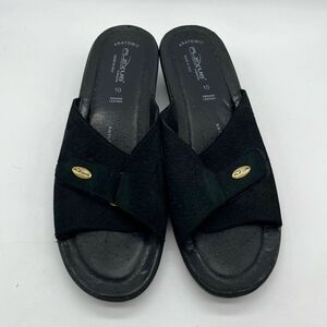 Flexus by Spring Step Kea Women's Suede Slide Sandals 10